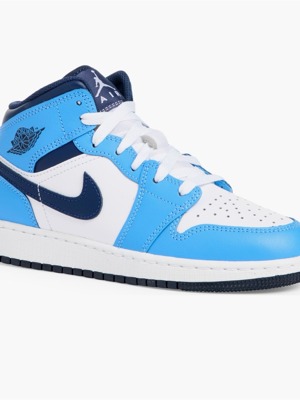 Jordan Kids' Blue and White Basketball Shoes